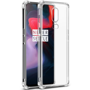 Tarkan Shock Proof Soft Transparent Back Cover For OnePlus 6