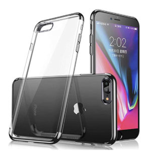 Tarkan Electroplated Transparent Soft Back Cover for Apple iPhone 7 Plus