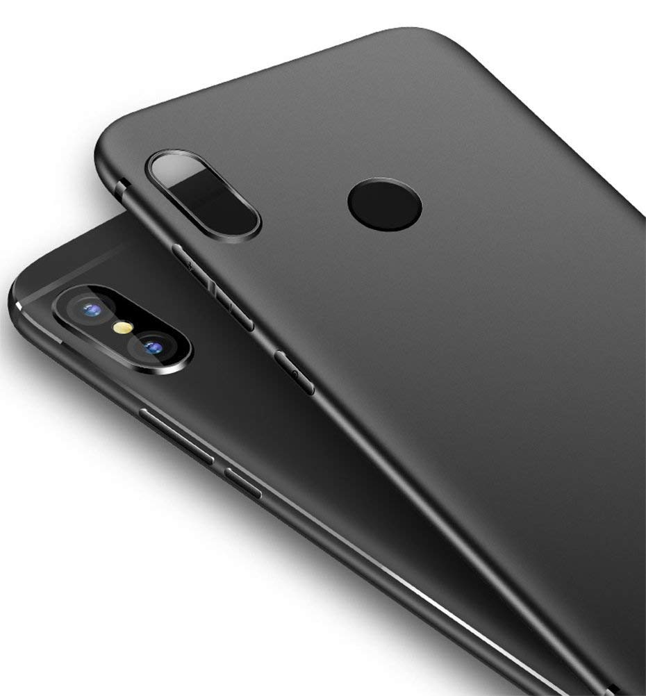 Edge3 Flexible Back Cover For Redmi Note 5 Pro (Black) Tarkan Labs