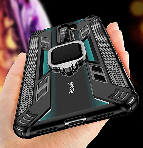 Tarkan Armor Rugged Shockproof Back Case Cover with Ring Holder
